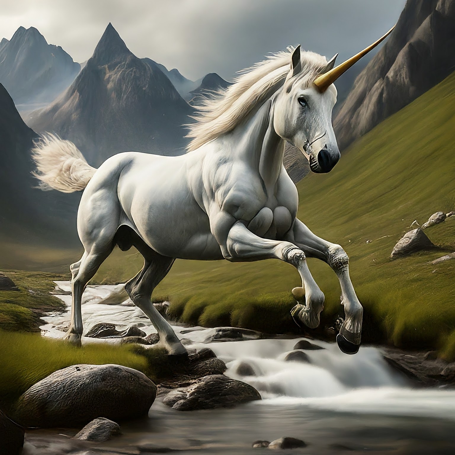 Pic. 1. The Unicorn | a gemini-generated image